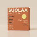 SUOLAA Löyly Lemon Lime electrolyte drink mix — 6-pack of 30-stick boxes, studio hero